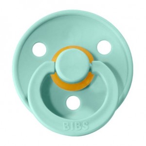 BIBS Colour, Taille 2 (6+ mois), Ronde - Latex, Tetine personnalisée