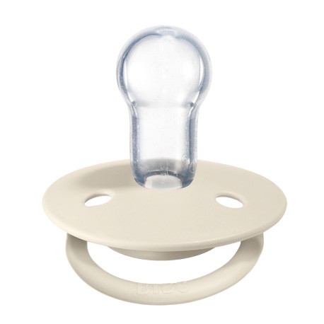 BIBS De Lux Speen Met Naam, One Size (0-36 maanden), Rond - Silicone