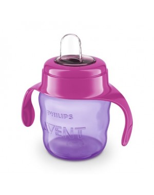 Philips Avent, Drinkbeker,  Paars/roze, Leeftijd 6m+