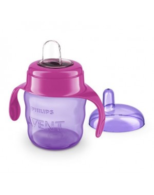 Philips Avent, Drinkbeker,  Paars/roze, Leeftijd 6m+