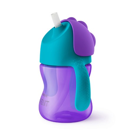 Philips Avent,  Tasse à paille,Violet/bleu ,  ge 9m+