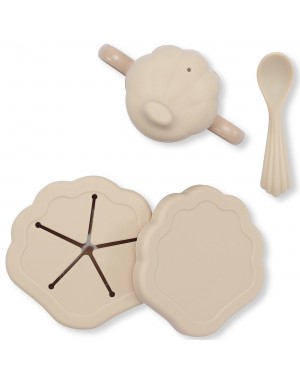 Konges Sløjd, Set coquillage, Set vaisselle 3 pièces Shell, Disponible en différentes versions