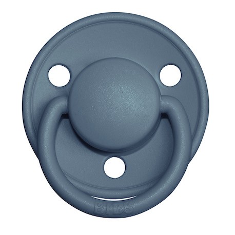 BIBS De Lux, One size (0-36 mois), Ronde - Silicone, Tetine personnalisée