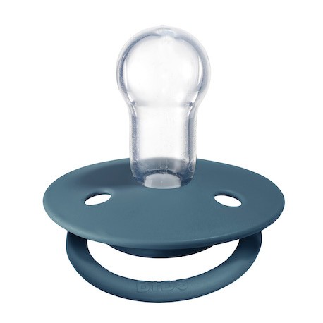 BIBS De Lux, One size (0-36 mois), Ronde - Silicone, Tetine personnalisée