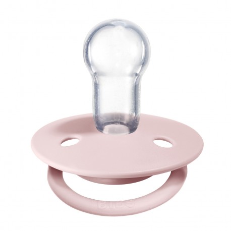 BIBS De Lux, One size (0-36 maanden), Rond - Silicone, Speen met naam