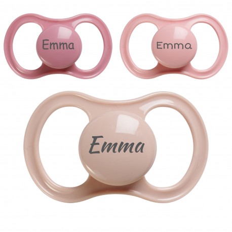 ESSKA Happy, Taille 2 (6+ m), Anatomique - Silicone, Tetine personnalisée