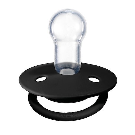 BIBS De Lux Speen Met Naam, One Size (0-36 maanden), Rond - Silicone