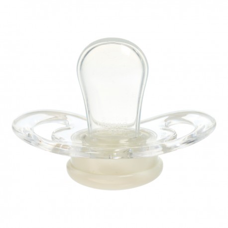 ESSKA Happy Mini Night, Taille 1 (0-6 m), Anatomique - Silicone, Tetine personnalisée