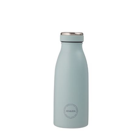 Aya&Ida,  Drinking Bottle, Gourde avec couvercle, 350 ml, Mint Green