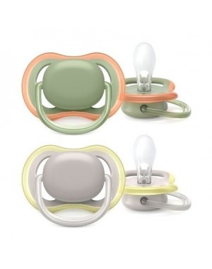 PHILIPS AVENT Ultra Air, Fopspeen 6-18, Symmetrisch - siliconen