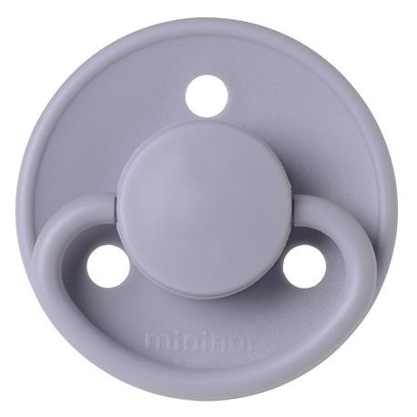 MININOR, Maat 1 (0-6 maanden), Rond - Silicone, Speen met naam