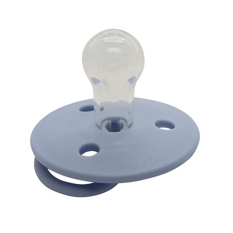 MININOR, Maat 2 (6+ maanden), Rond - Silicone, Speen met naam