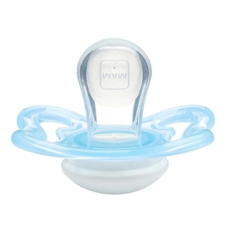 MAM Air,  Maat 1 (0-6m), Symmetrisch - Silicone, Gepersonaliseerde spenen