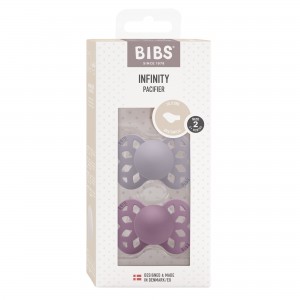 BIBS Infinity 2-pack, Maat 2 (6+ m), Anatomisch - Silicone