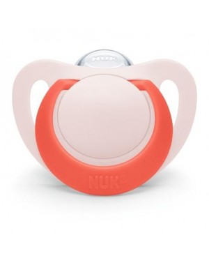 NUK Star,  Taille 2 (6-18 mois), Physiologique - Silicone