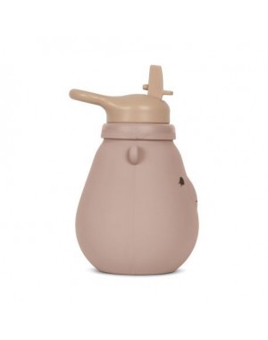 Konges Sløjd, Bouteille - gourde en silicone, Blush