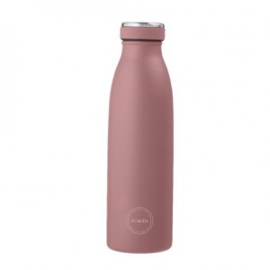 Aya&Ida,  Drinkfles, Drinkfles met deksel, 500 ml, Ash Rose