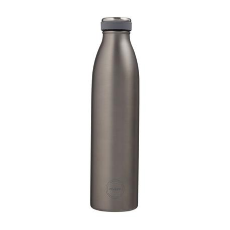 Aya&Ida,  Drinkfles, Drinkfles met deksel, 750 ml, Cool Grey