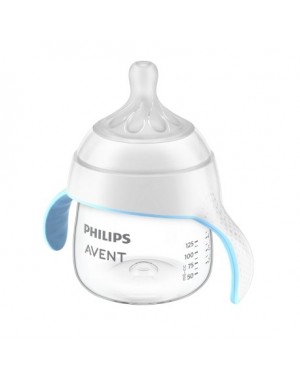 Philips Avent, Natural Response oefenbeker en zuigfles, Leeftijd 6m +