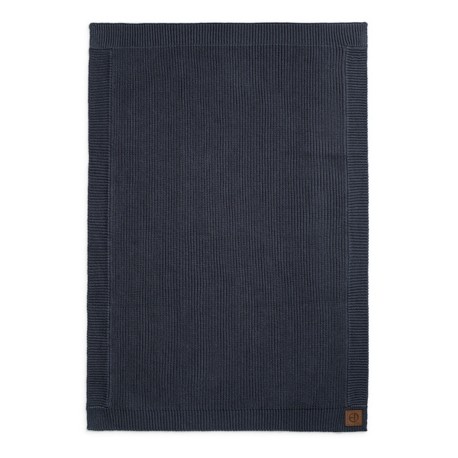 Elodie, Couverture tricotée, Juniper Blue