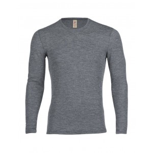 T-shirt à manches longues pour homme en laine mérinos