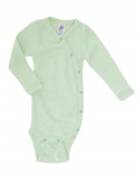 Romper van merinoswol, Pastel mint