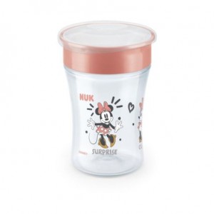 NUK Mini Magic Cup, Disney tasse, Minnie red, 8+m