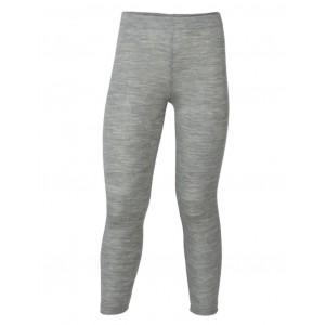 Legging van wol, Light grey mélange