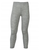 Legging van wol, Light grey mélange