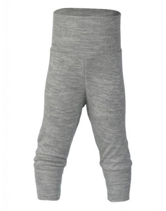 Broek van wol, Light grey mélange