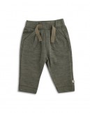 Pantalon bébé à cordon de serrage en 100% laine mérinos, OEKO-TEX®