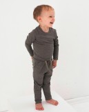 Pantalon bébé à cordon de serrage en 100% laine mérinos, OEKO-TEX®