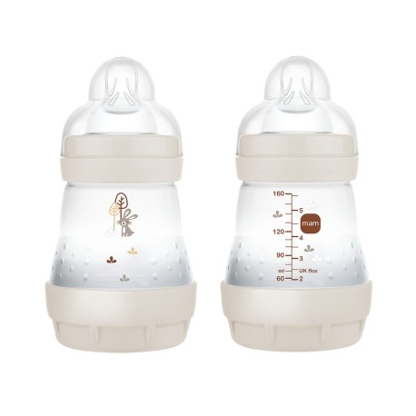 MAM,  Easy Start Anti-Colic, 160 ml.,  Ivory