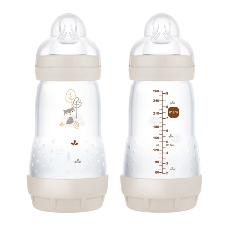 MAM,  Easy Start Anti-Colic,  Sz. 260 ml., Neutral, 2-pack