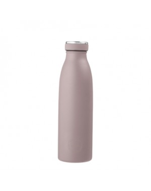 Aya&Ida,  Drinkfles, Drinkfles met deksel, 500 ml, Dusty rose