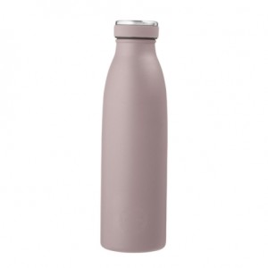 Aya&Ida,  Drinkfles, Drinkfles met deksel, 500 ml, Dusty rose