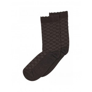 MP Socks, gedessineerde dames sokken in wol/zijde mix