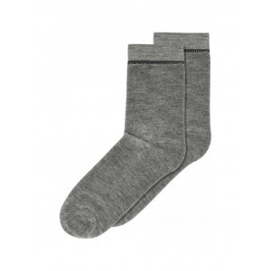 MP, Chaussettes Femme en Laine avec Look Éponge Inversé