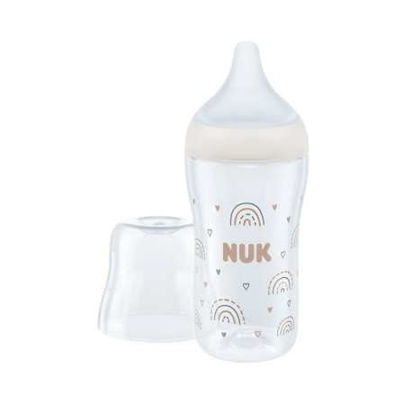 NUK Perfect Match, Flesje, Anti-Koliek, 3+m - 260 ml