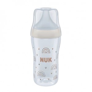 NUK Perfect Match, Flesje, Anti-Koliek, 3+m - 260 ml