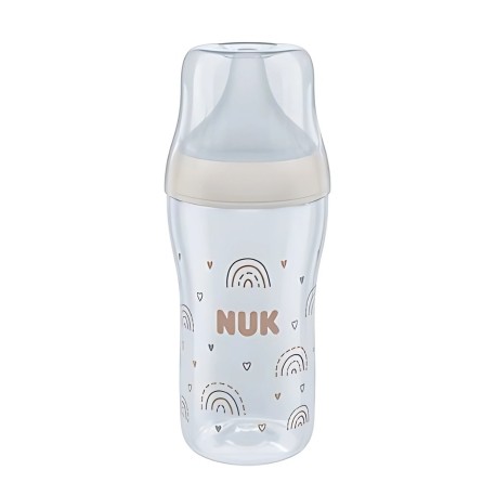 NUK Perfect Match, Flesje, Anti-Koliek, 3+m - 260 ml