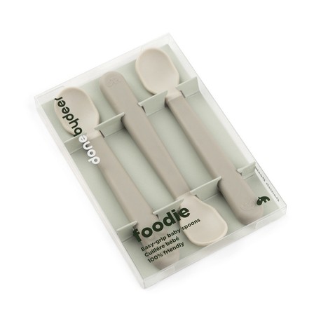 Done by deer, Foodie easy-grip cuillères bébé 3-pack