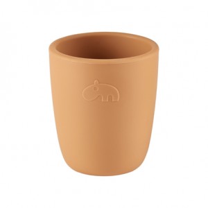 Done by deer, Silicone mini beker met ontwerp