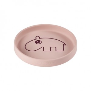 Done by deer, Assiette en silicone avec motif