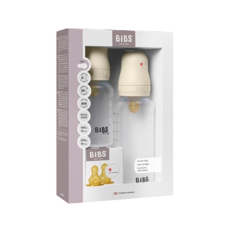 Ensemble de biberons BIBS - Ensemble complet, 150 ml et 270 ml