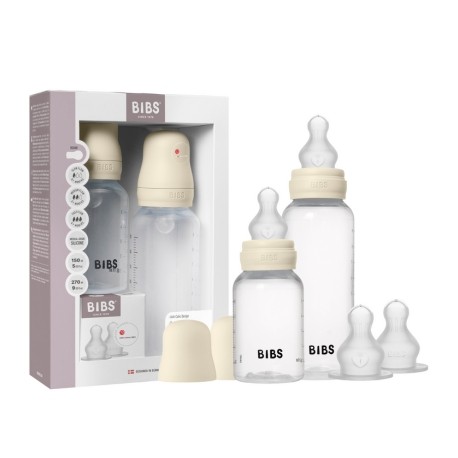 Ensemble de biberons BIBS - Ensemble complet, 150 ml et 270 ml