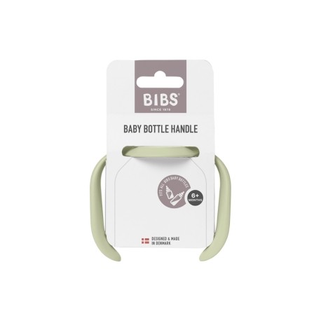 Poignées pour biberon BIBS, Sage, 6 mois