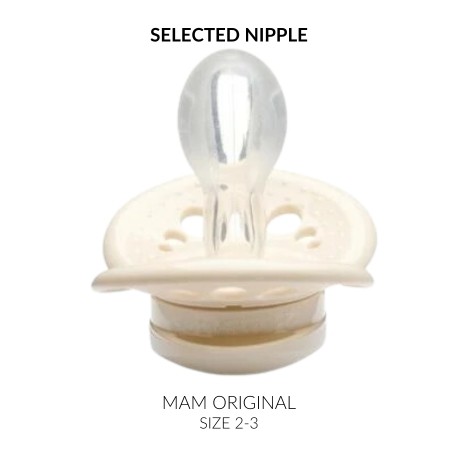 MAM Original,  Size 2 (6-16m), Anatomique - Silicone, Tétine personnalisée