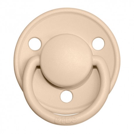 BIBS De Lux, One size (0-36 maanden), Rond - Silicone, Speen met naam