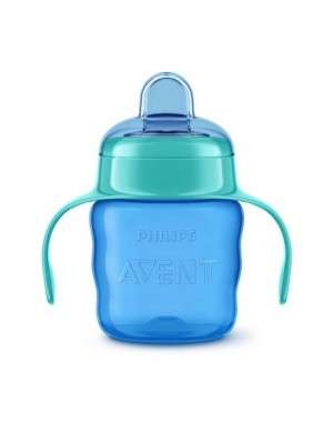 Philips Avent, Becher mit Trinkschnabel, Blau/Türkis, Ab 6 Mon.